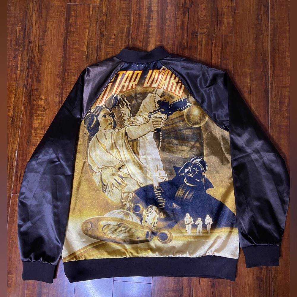 Rare Vintage Brown Star Wars Jacket